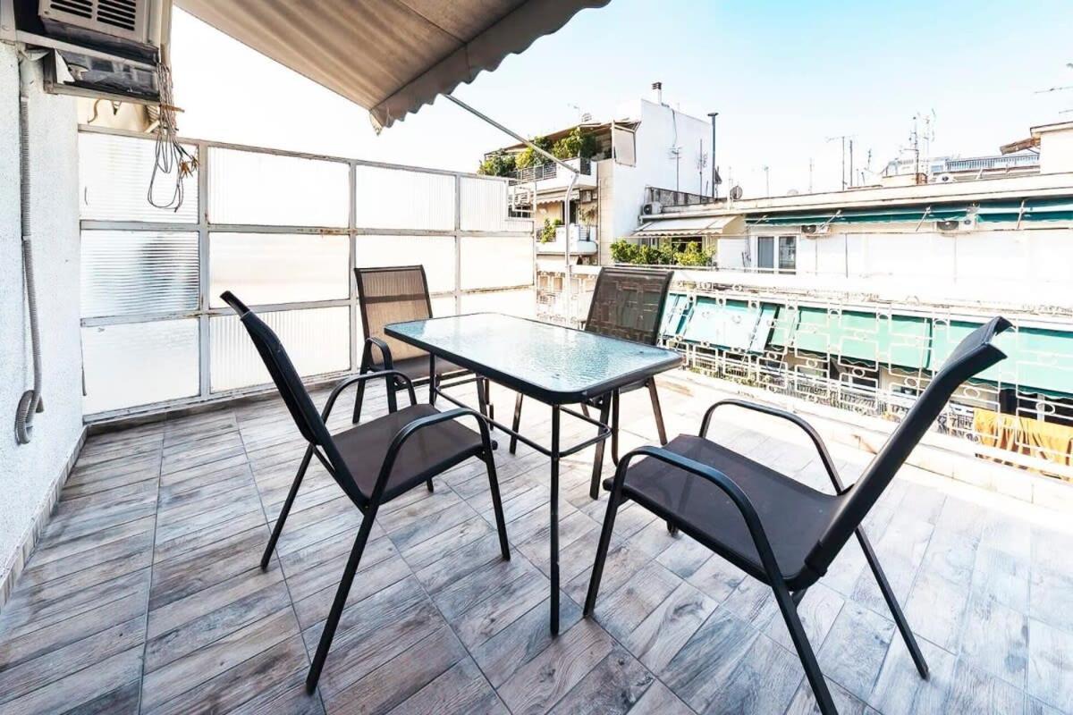 Topfloor Central Apt With Urban Views,3' To Metro アテネ エクステリア 写真